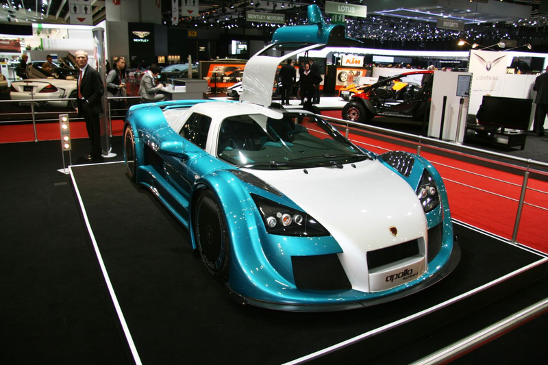 Illustration for article titled Gumpert Apollo Speed: Aquamarine Speed Demon